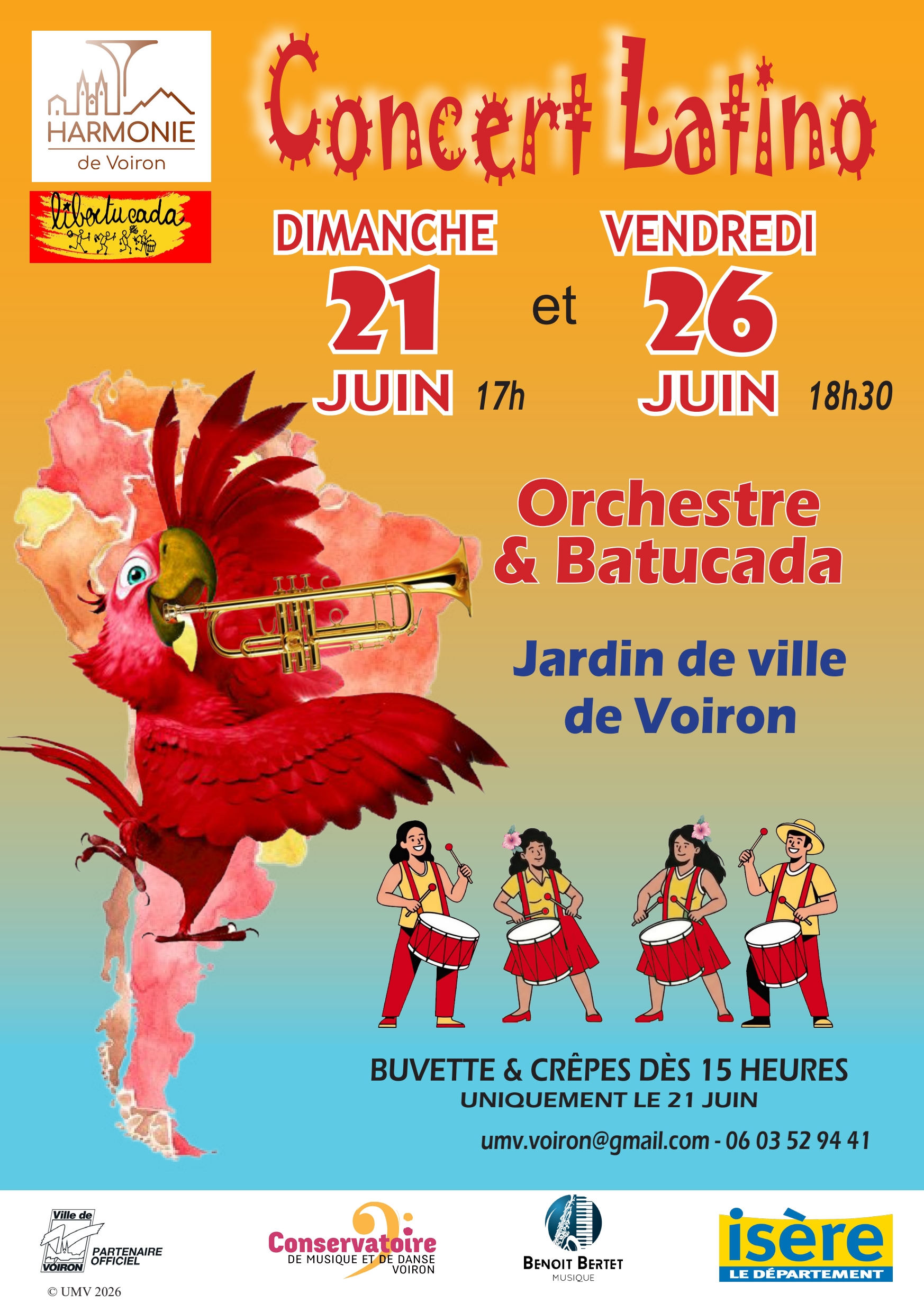 Prochain concert à l'affiche